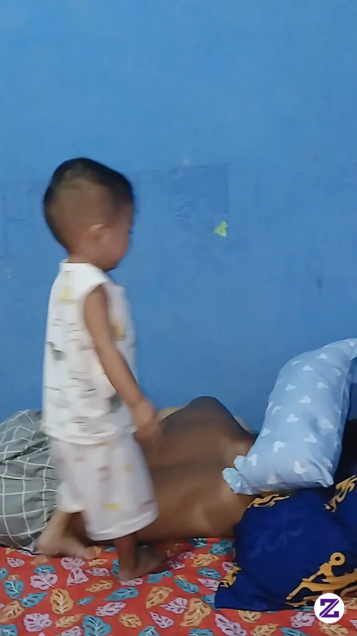 Kelakuan Toodler Bersama Bapaknya🤣🤣🤣
