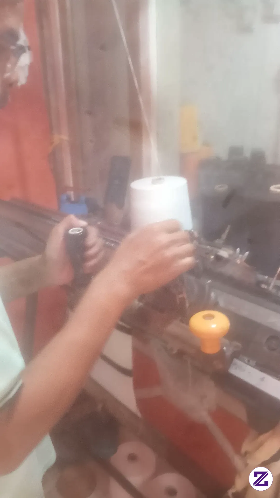 Proses Bikin Baju Rajut Manual