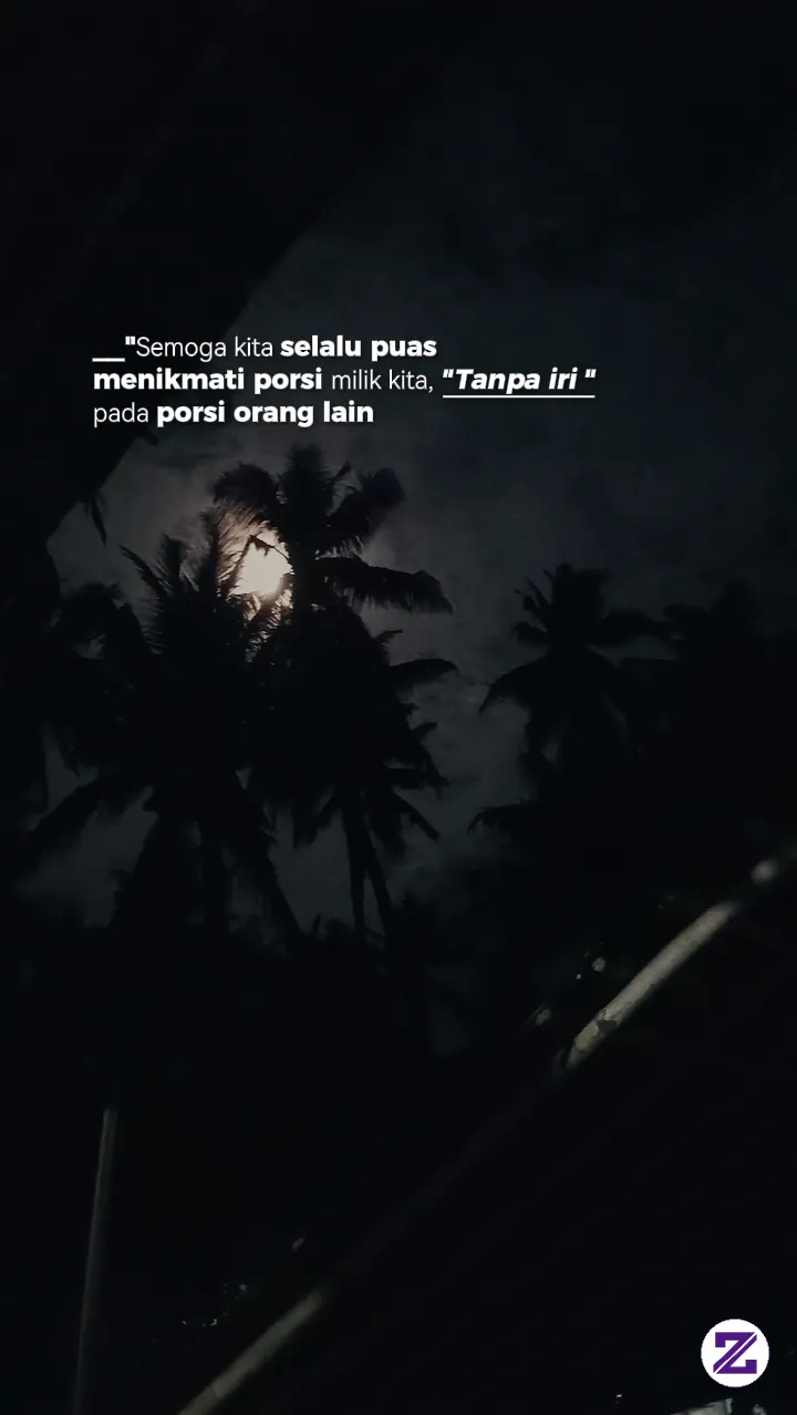 Semoga Kita Selalu Puas Menikmati Porsi Milik Kita 😇