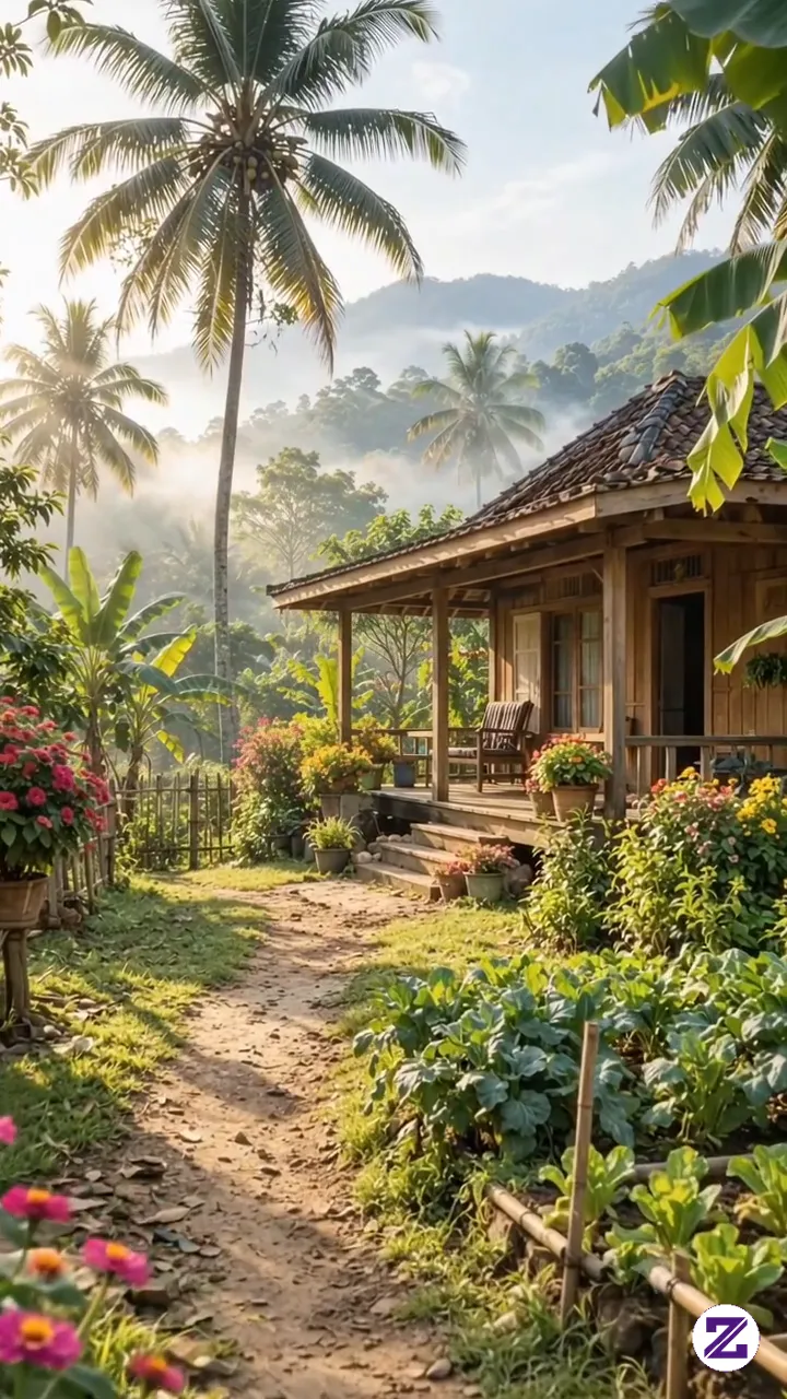 Rumah Sederhana Tapi Sangat Nyaman Banget Dan Enak Di Pandangin