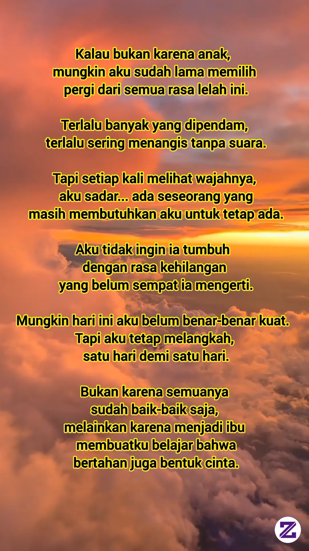 Demi Anakkuk, Aku Akan Bertahan Sampai Di Mengerti Semua Nya Hmmm