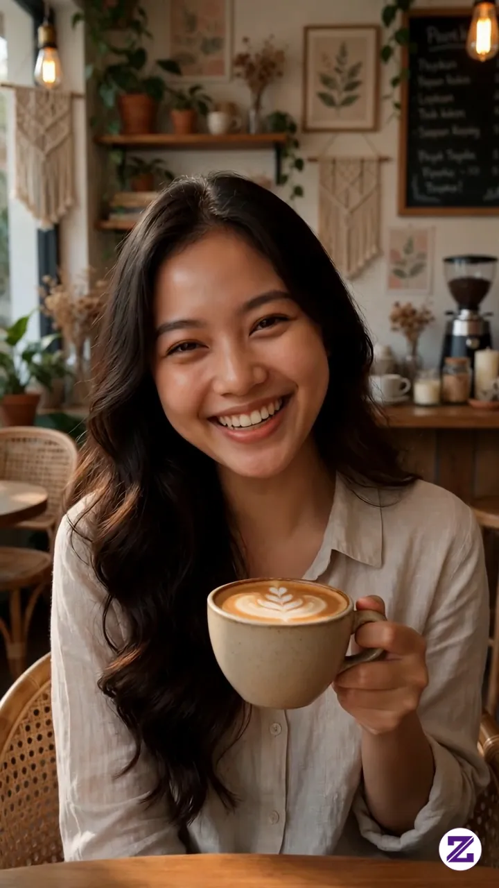 Malam-malam Enaknya Ngopi Cantik ☕✨ Siapa Yang Masih Melek? Temenin Dolii