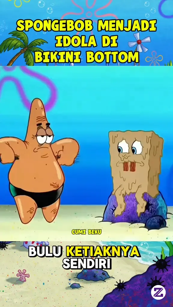 Spongebob Menjadi Idola Di Bikini Bottom