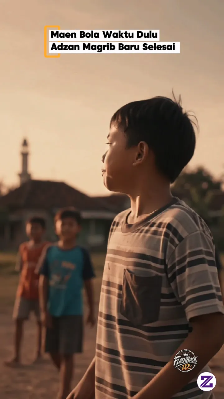 Siapa Nih Yang Dulu Suka Maen Bola Adzan Magrib Baru Kelar 🤭 #nostalgia