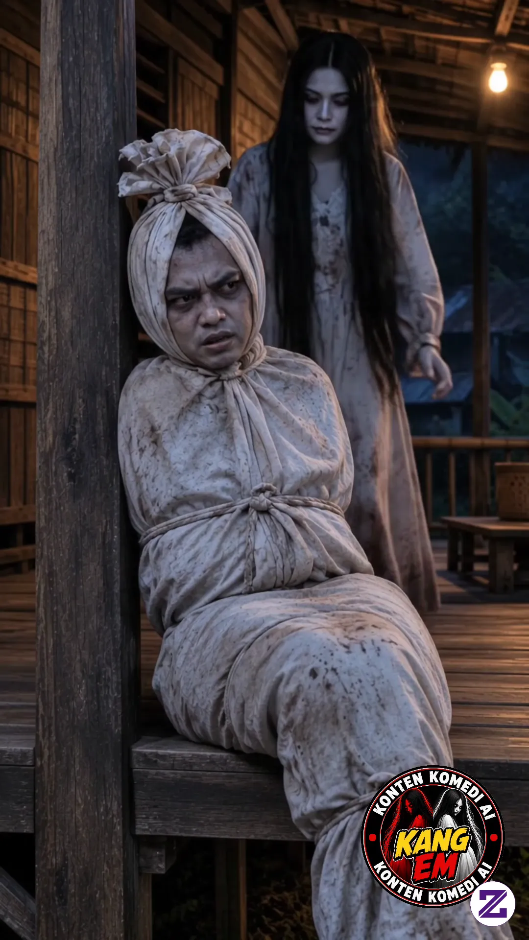 Ketika Si Pocong Pingin Sesuatu,harunya Segera Di Kasih🤣🤣😁
