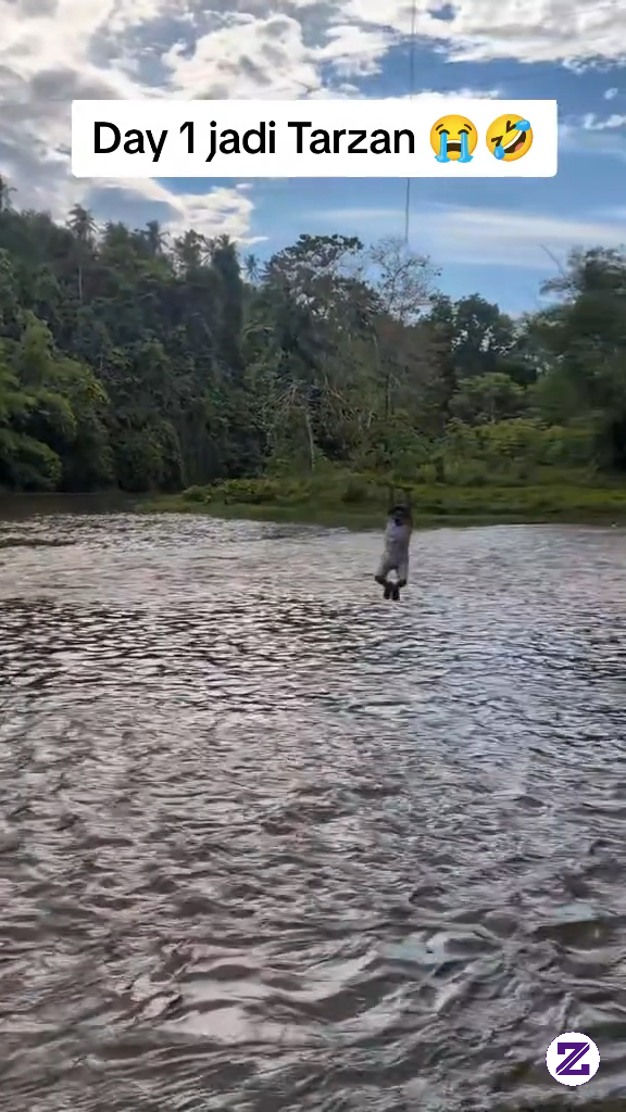 Hari Pertama Di Tahun 2026#lucuabis #tarzan #viral