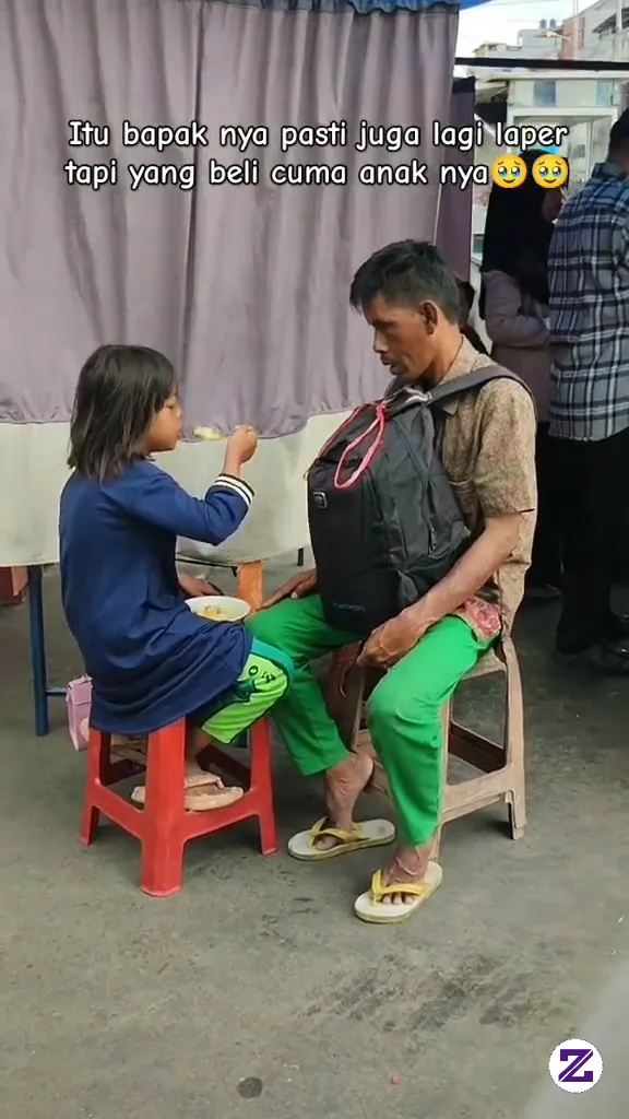 Sebenernya Bpa Laper Tapiiii, Semua Demi Anak.....