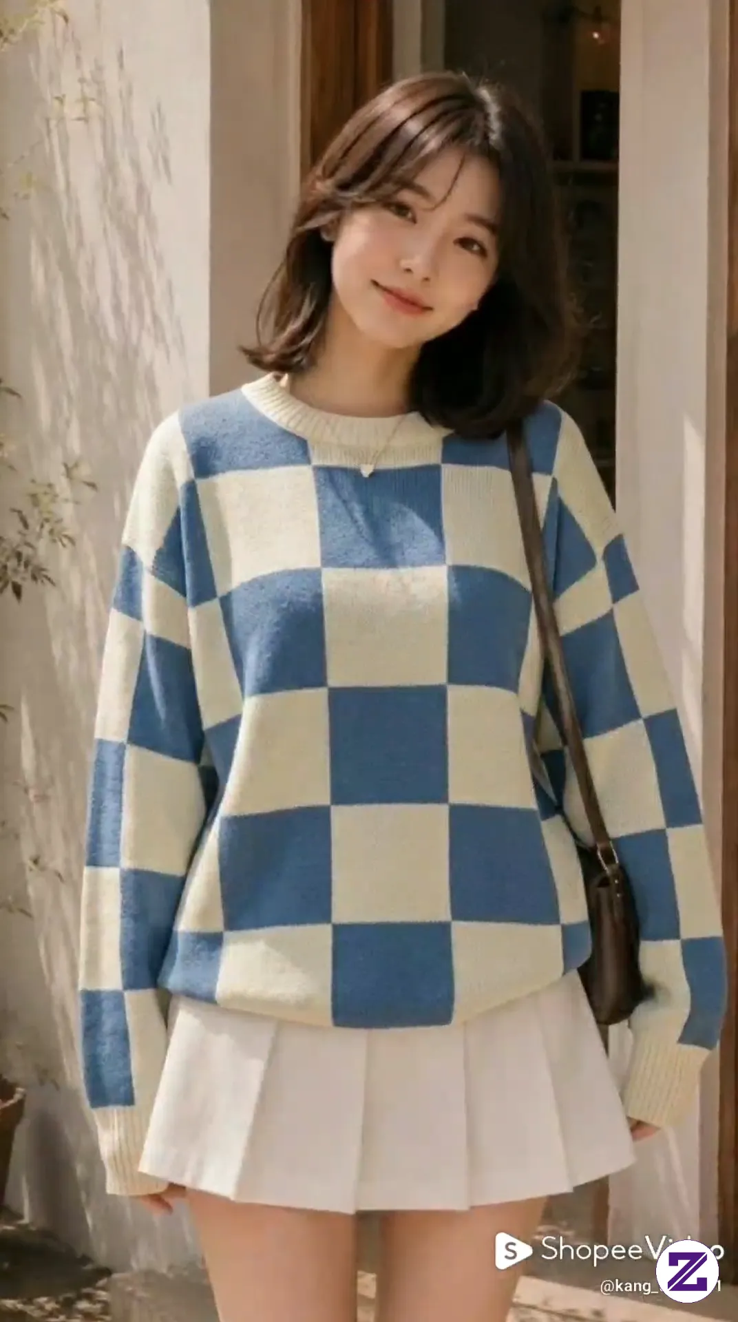 Switer Cantik Dan Rok Mini