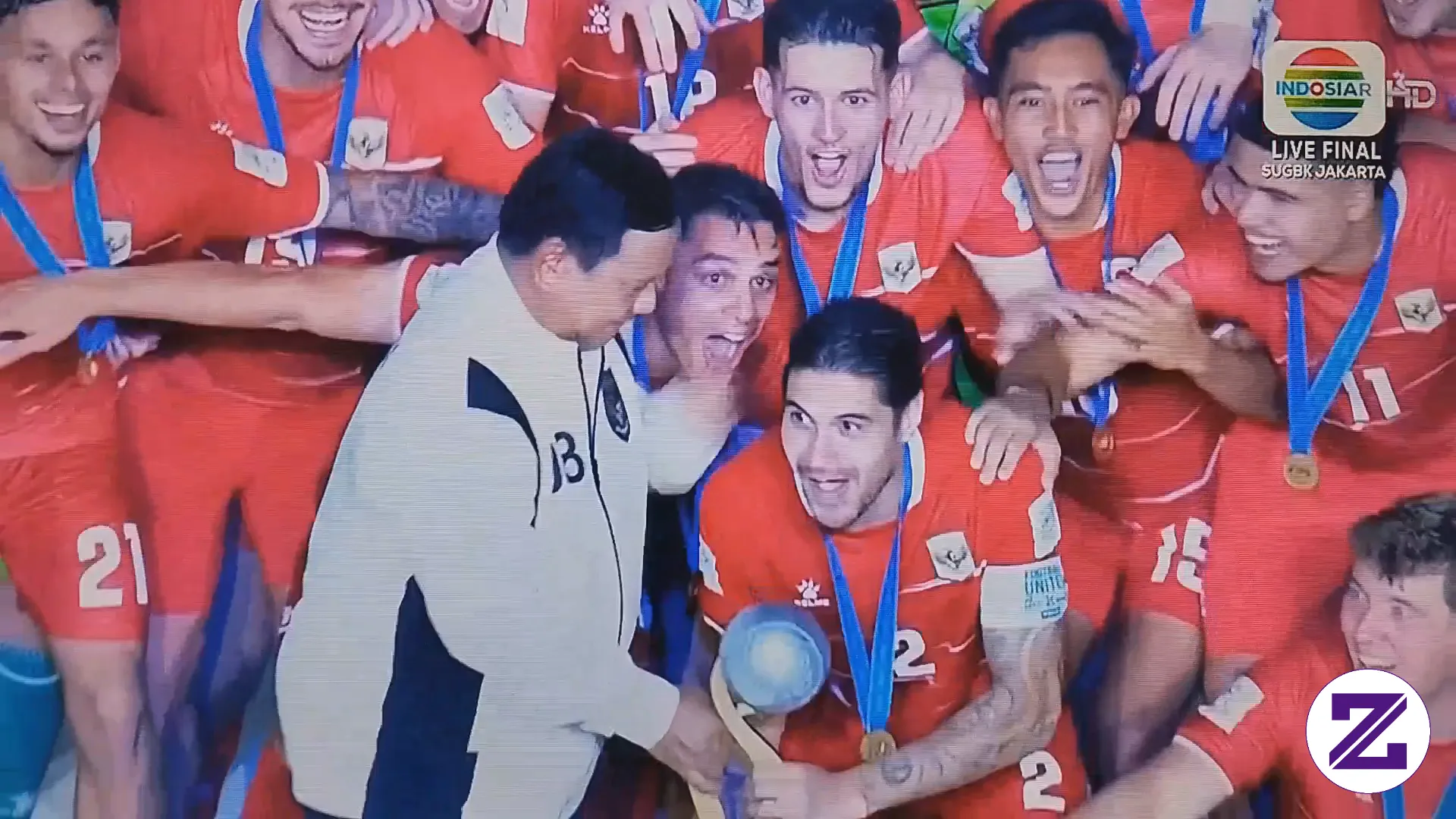 Moment Para Pemain Timnas Indonesia Merayakan Juara Fifa Asean Cup 2026 Dengan