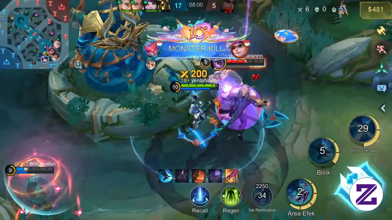 Saber With Hight Damage Full Ite@mlbb@mlbb#mlbb