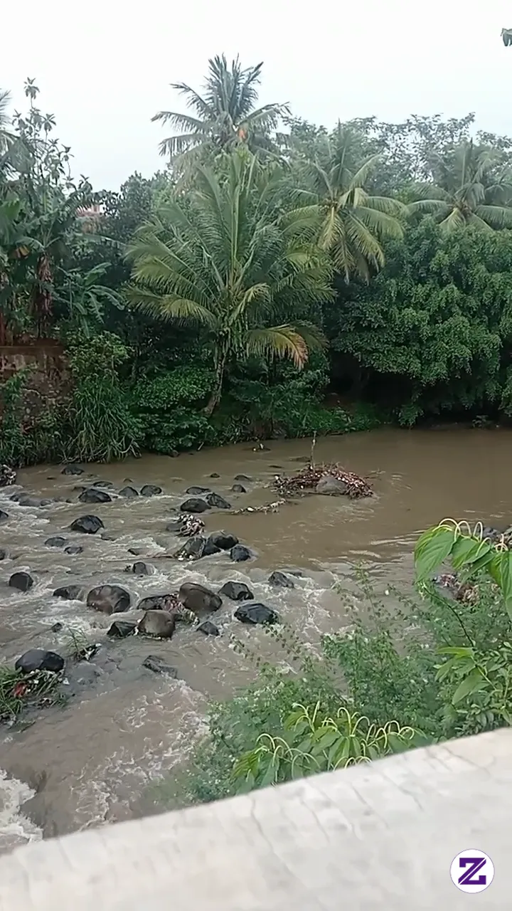 Mainya Di Sungai Dulu Sambil Mancing Sore Nya