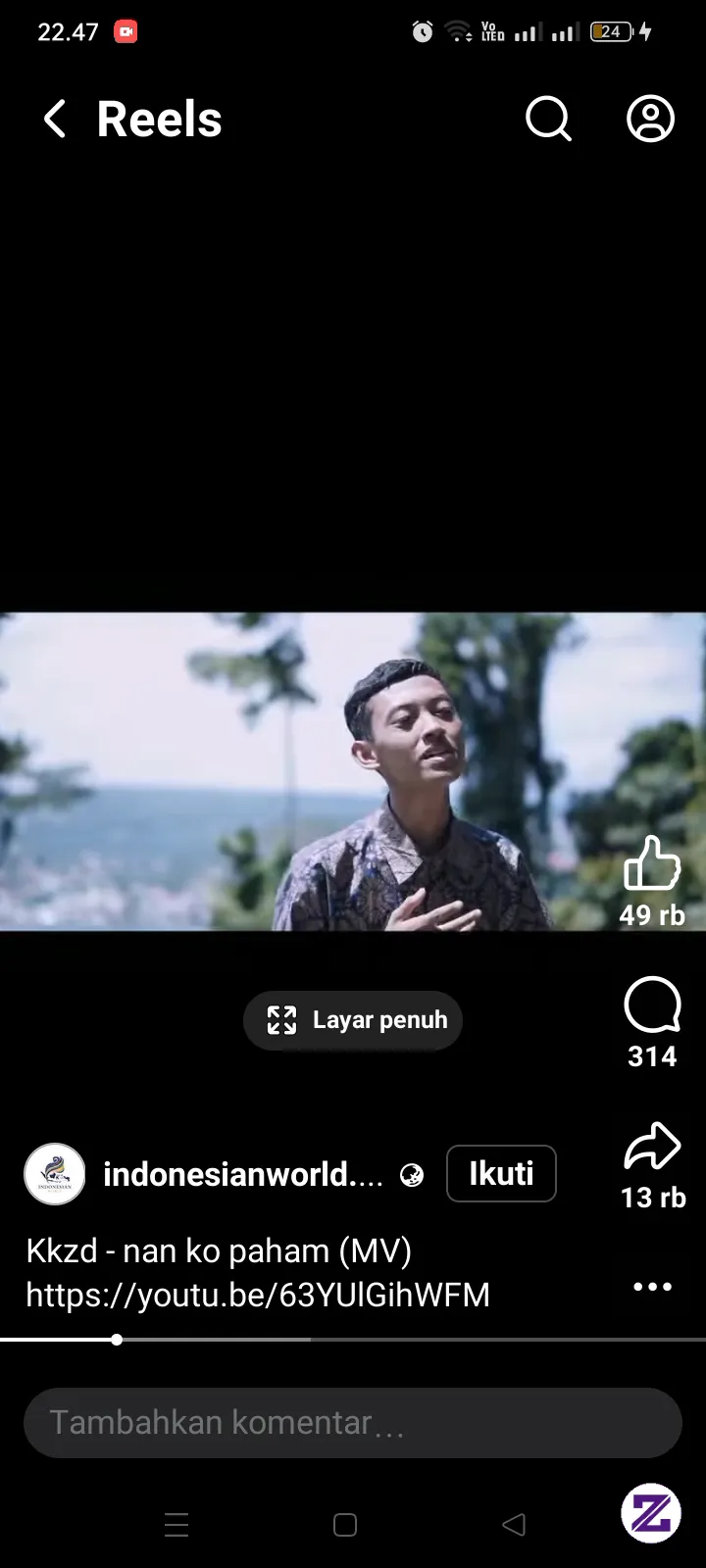 Penyesalan Itu Datang Di Akhir.
