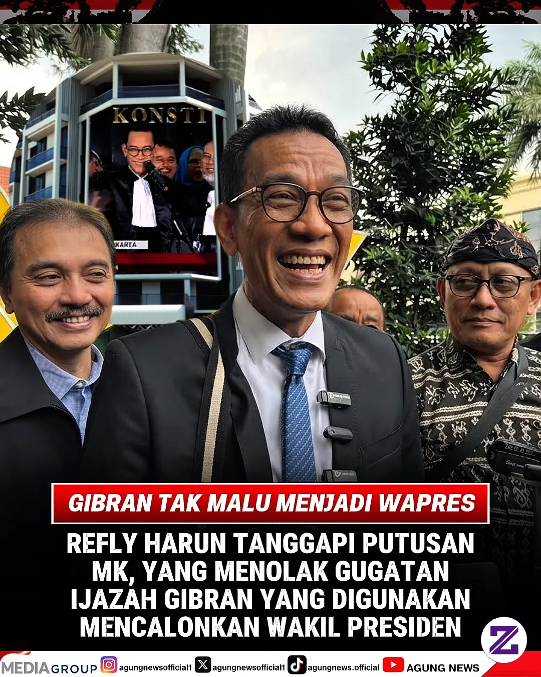 REFLY HARUN: PUTUSAN MK BUKA JALAN PEMAKZULAN GIBRAN, BISA BERLANJUT KE DPR!
