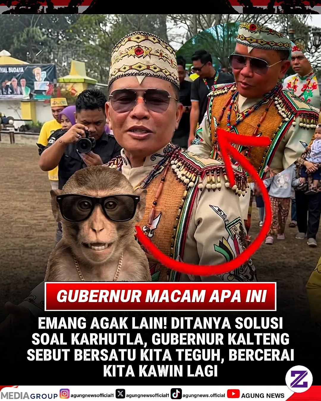 Viral! Jawaban Gubernur Kalteng Soal Karhutla Tuai Perhatian, Singgung “Kawin