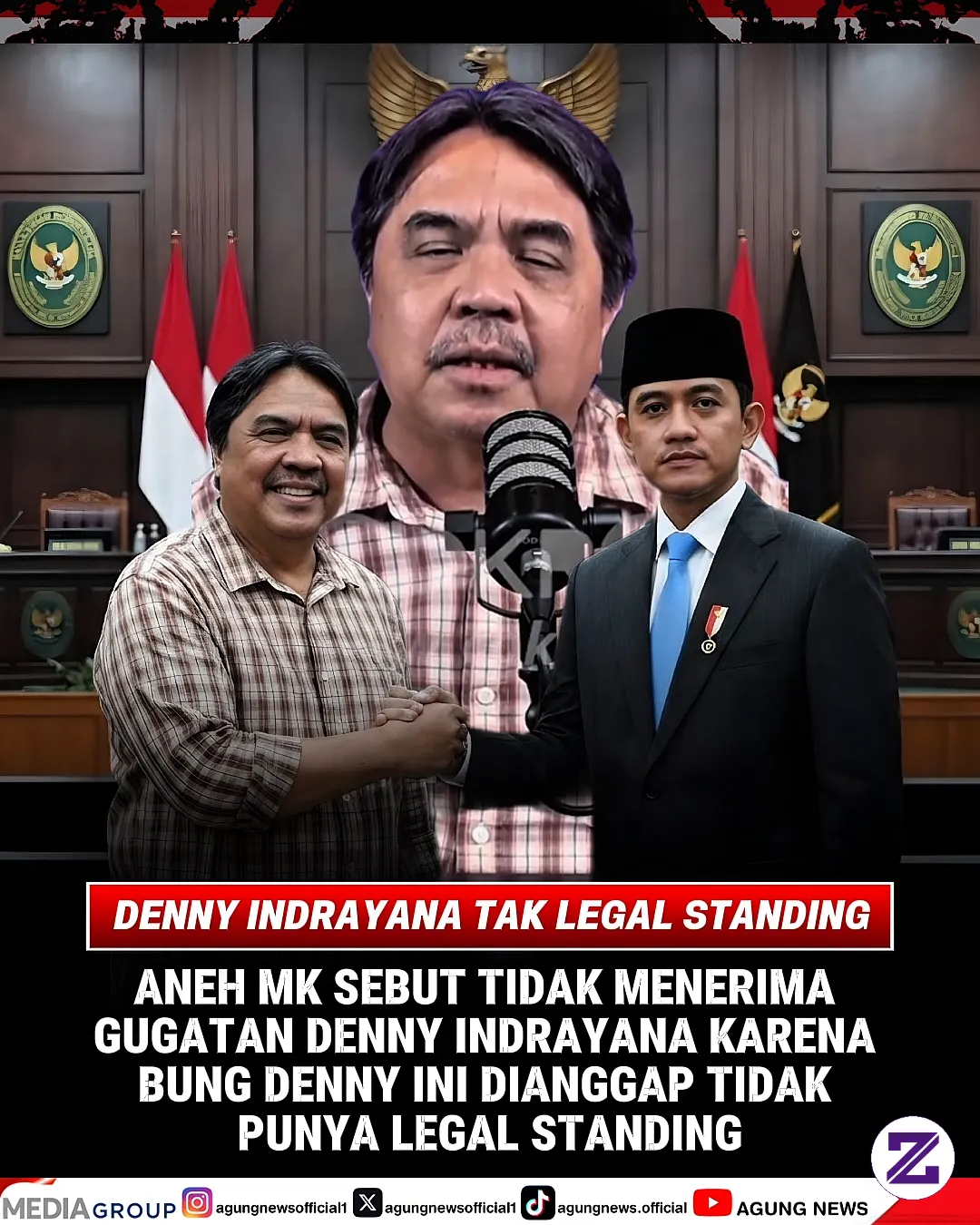 DENNY INDRA YANA TAK PUNYA LEGAL STANDING! MK TOLAK GUGATAN, POLEMIK IJAZAH