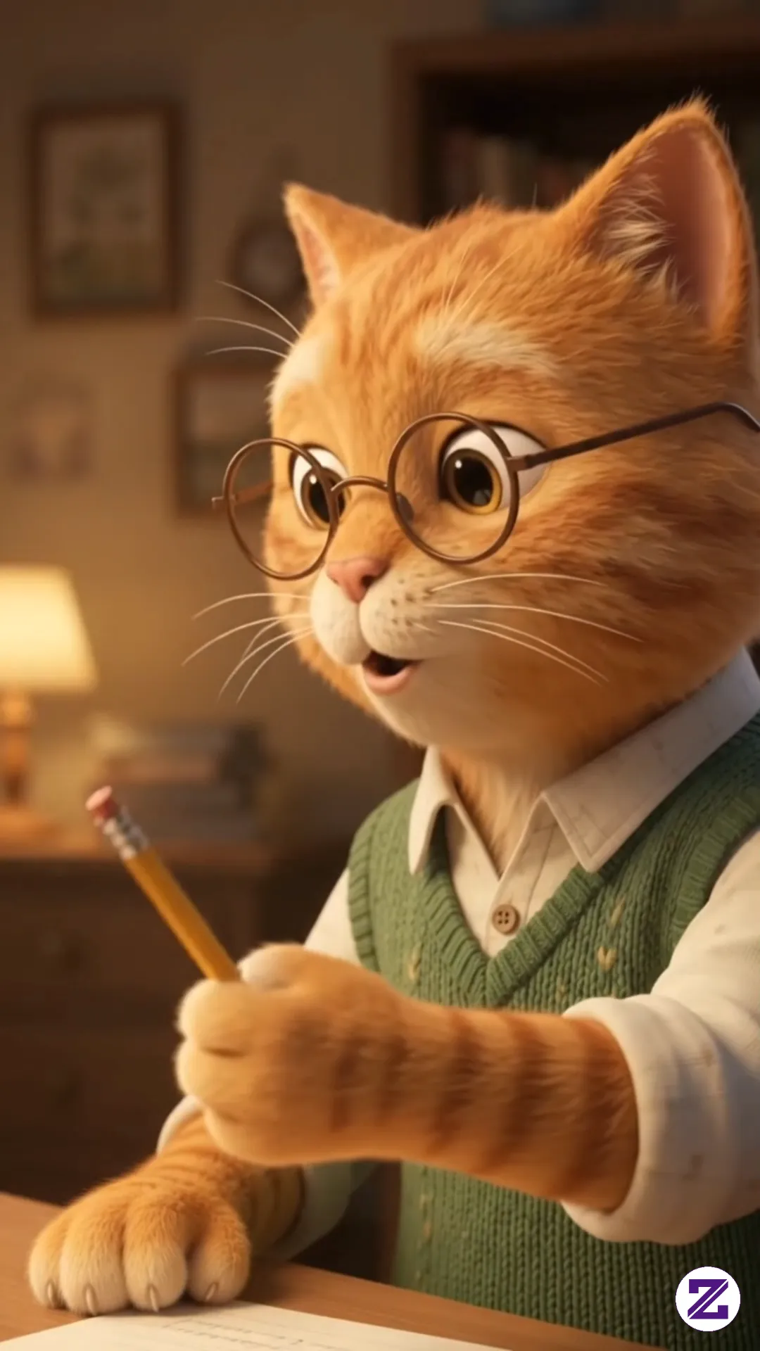 Momen Belajar Bareng Keluarga Itu Selalu Hangat 🐱📚✨