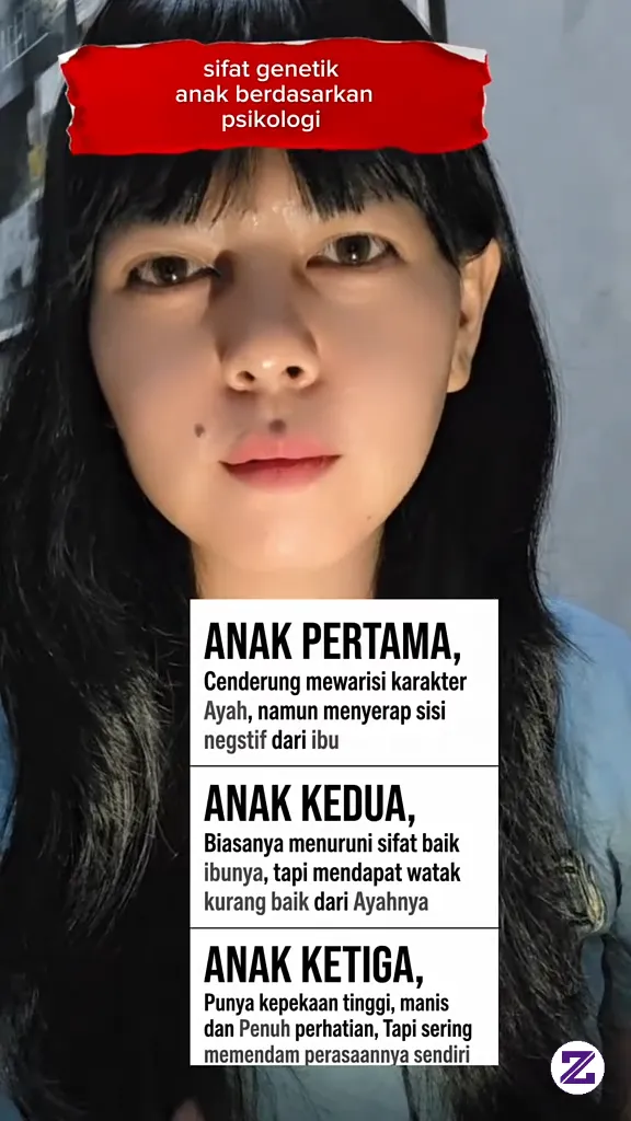 Sifat Genetik Anak.