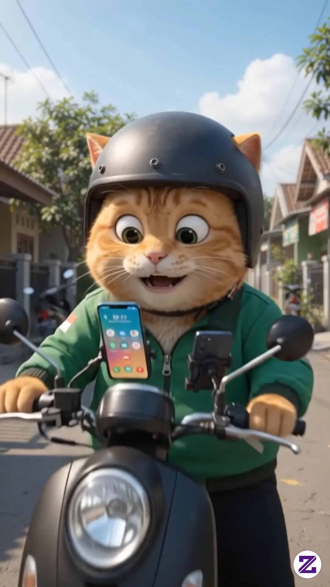Miko Oyen Ojol Gemoy Antar Pesanan