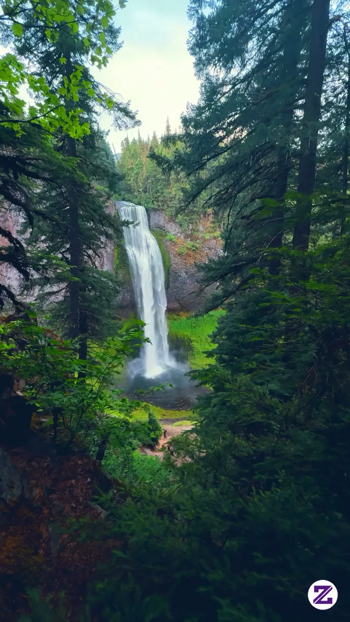 Chilling At The Hidden Waterfall